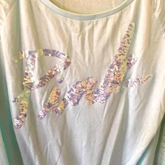 PINK mint green top - Picture 3 of 4